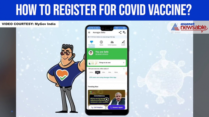 How to register for Covid vaccine?