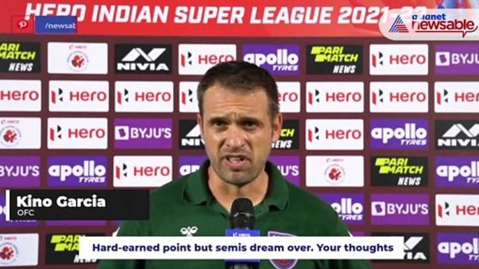 ISL 2021-22: Odisha FC had a really hard game against ATK Mohun Bagan - Kino Garcia