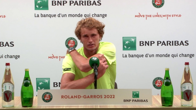 Roland-Garros 2022 - Alexander Zverev : "I think the Roland-Garros champion will probably be at the top of the draw"