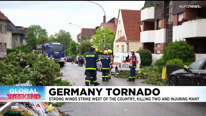 Scores injured, at least 13 critical after storm sweeps across parts of Germany