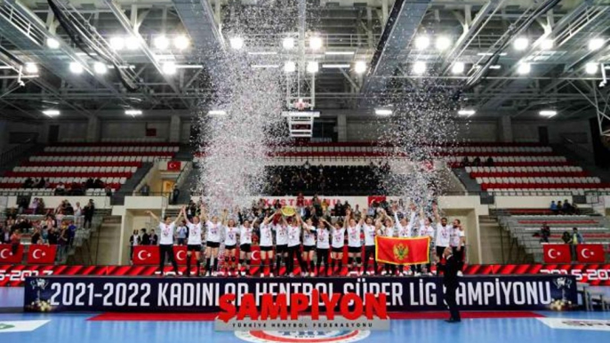 Türkiye Kadınlar Hentbol Süper Ligi'nin şampiyonu Kastamonu Belediyespor oldu