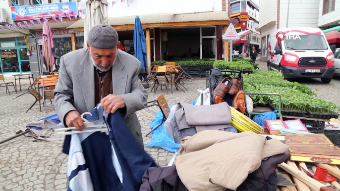 93 yaşındaki dede gençlere taş çıkartıyor! “Doktor durursan hasta olursun demiş”