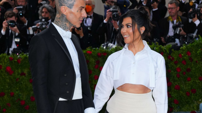 Kourtney Kardashian and Travis Barker party until 3am after exchanging vows in lavish wedding ceremony in Italy