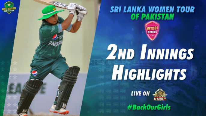 2nd Innings Highlights | Pakistan Women vs Sri Lanka Women | 1st T20I 2022 | PCB | MA2T