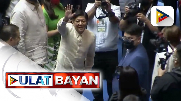 President-elect Bongbong Marcos at VP-elect Sara Duterte, patuloy na tumatanggap ng pagbati kasunod ng proklamasyon sa Kongreso