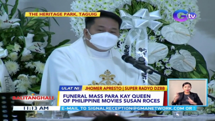 Funeral mass para kay Queen of Philippine Movies Susan Roces | BT