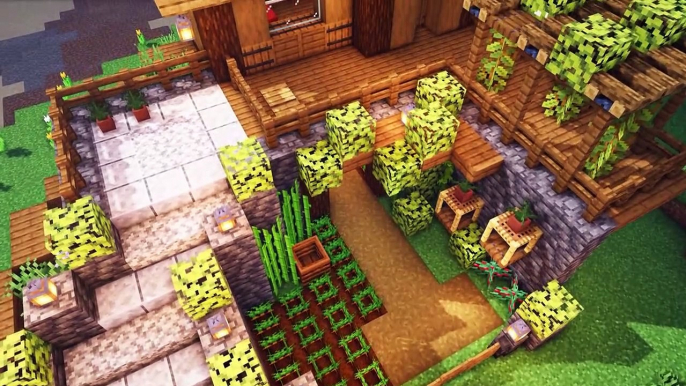 Minecraft_ How To Build a Survival Farm House