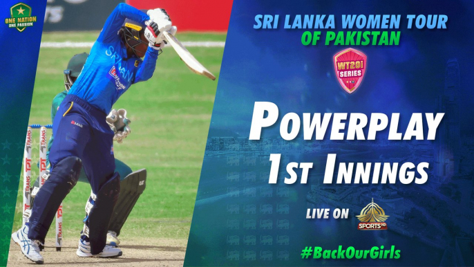 Powerplay | Pakistan Women vs Sri Lanka Women | 2nd T20I 2022 | PCB | MA2T