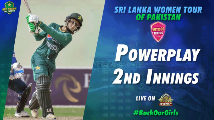 Powerplay | Pakistan Women vs Sri Lanka Women | 2nd T20I 2022 | PCB | MA2T