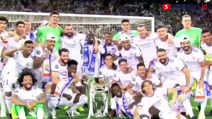 Pesta Juara Real Madrid, Rayakan Trofi Liga Champions & Liga Spanyol