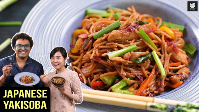 Japanese Yakisoba | Quick & Easy Japanese Style Fried Noodles | Asian Food | Noodle Recipe By Varun