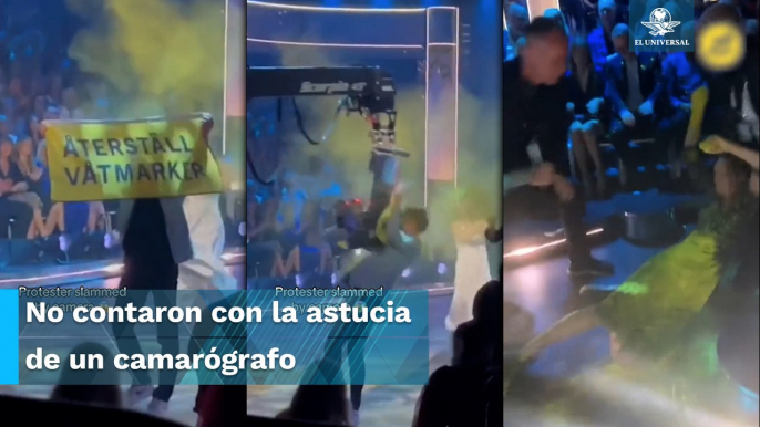 Activistas irrumpen reality show de baile y así fue como los detuvieron