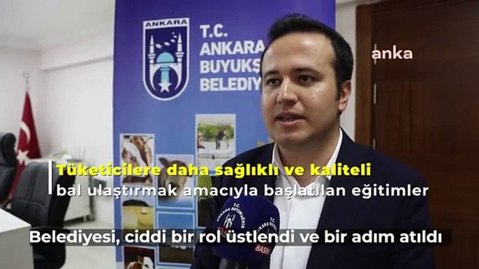 Ankara Büyükşehir Belediyesi, Arıcılık Akademisi ile bal üreticilerine eğitim veriyor