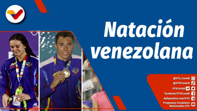 Deportes VTV | Natación venezolana se llena de gloria en los Juegos Bolivarianos Valledupar 2022