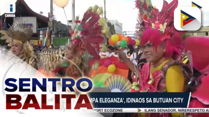 Pride parade at 'Rampa eleganza,' idinaos sa Butuan City; Pagrespeto sa karapatan ng mga miyembro ng LGBTQIA+ Community, muling iginiit