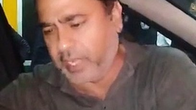 Video of Imran Riaz Khan arrest