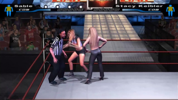 WWE SmackDown! Here Comes the Pain Sable vs Stacy Keibler