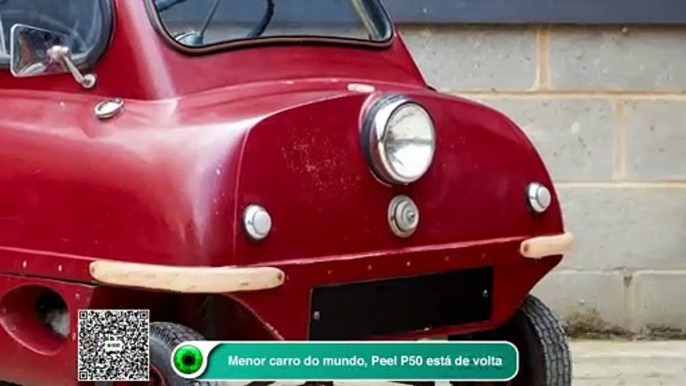 Peel P50: o menor carro do mundo está de volta