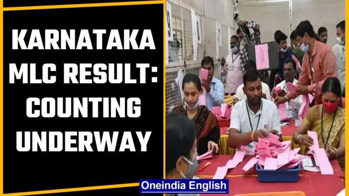 Karnataka MLC Election Results: Counting of votes underway | Oneindia News *news