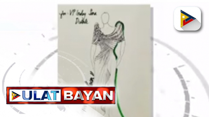 Filipiniana gown na susuotin ni VP-elect Sara Duterte sa inagurasyon, ipinasilip