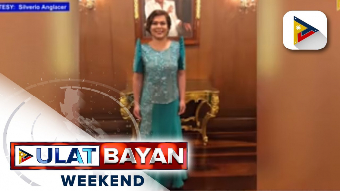 Fashion designer, idinetalye ang likha niyang Filipiniana gown para sa inagurasyon ni VP-elect Sara Duterte