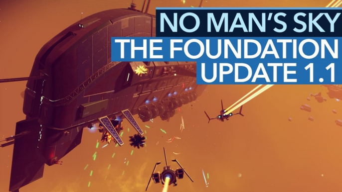 No Man's Sky: The Foundation - Video: Update 1.1 mit Frachter- und Basenbau ausprobiert