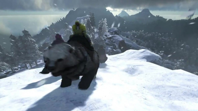 Ark: Survival Evolved - Trailer zum Update mit Broodmother Boss Arena und Direbear & Manta