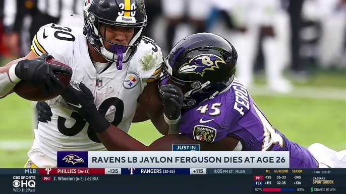 Baltimore Ravens linebacker Jaylon Ferguson dies at 26 _ CBS Sports HQ