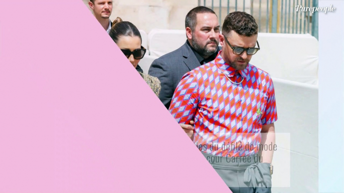 Fashion Week : Jessica Biel et Justin Timberlake, couple canon et looké au défilé Louis Vuitton