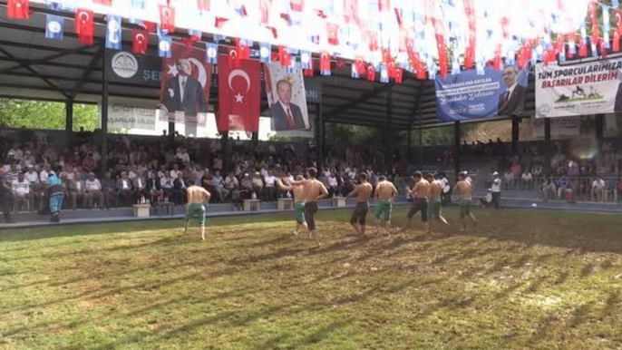 KAHRAMANMARAŞ - Türkiye Karakucak Güreş Şampiyonası sona erdi