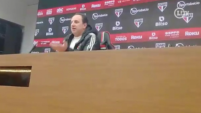 Rogério Ceni valoriza volume de jogo do São Paulo no empate com o Juventude