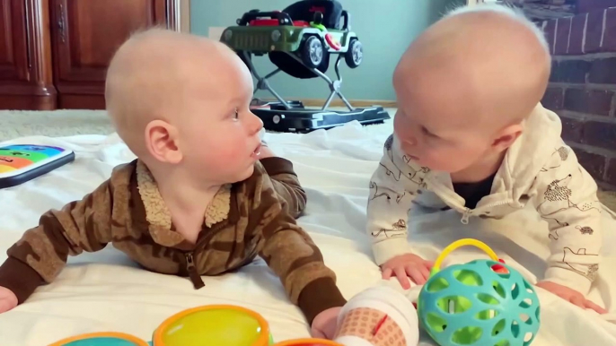 Best Videos Of Funny Twin Babies Compilation - Twins Baby Video