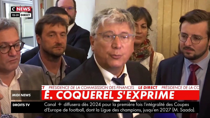 Le député insoumis Eric Coquerel élu président de la commission des Finances à l’Assemblée nationale avec 21 voix au troisième tour