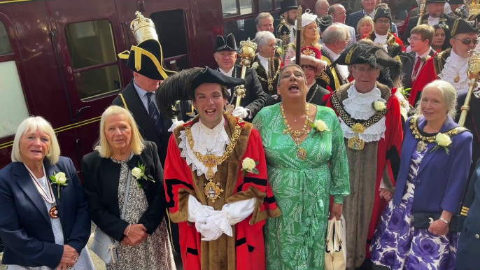 Watch official Yorkshire Day parade and Yorkshire Society's civic celebration take place