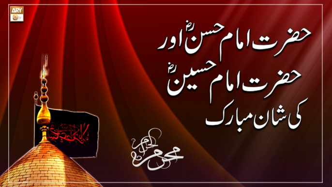 Shan e Hazrat Imam Hussain RA Aur Hazrat Imam Hassan RA - Latest Bayan Muharram Ul Haram - Syed Salman Gul