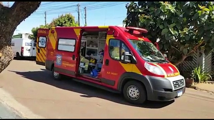 Homem fica ferido ao sofrer queda no Bairro Periolo