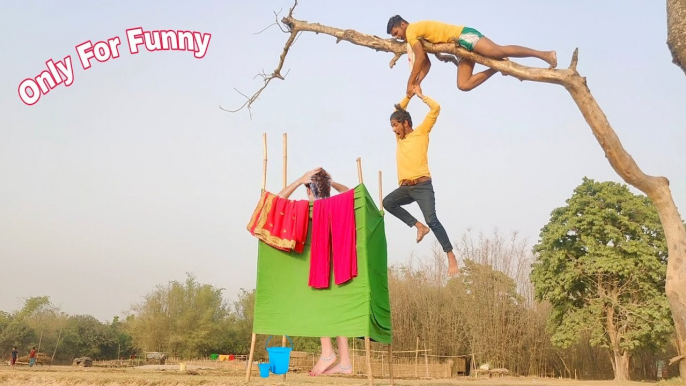 TRY NOT TO LAUGH CHALLENGE  New Funny Comedy Video 2020 New Non-Stop Comedy By Bindas Fun Masti