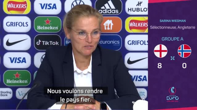 Euro 2022 (F) - Wiegman prudente après le carton de l'Angleterre contre la Norvège : "Nous n'avons encore rien gagné"