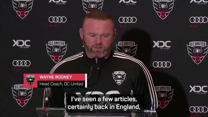 DC United coach Rooney slams disrespectful comments