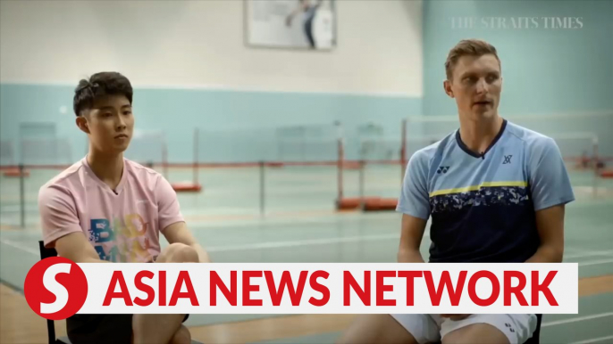 The Straits Times | Badminton bromance between Loh Kean Yew and Viktor Axelsen