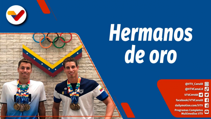 Deportes VTV | Los Hermanos Mestre, atletas de natación con más medallas en los Juegos Bolivarianos