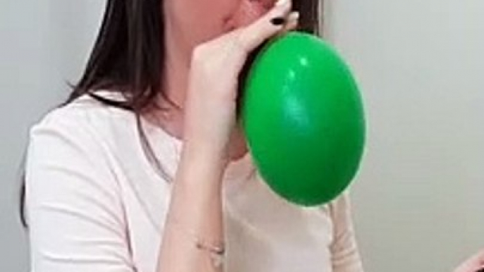 Funny Tiktok Video Funny Girl Balloon Video Viral