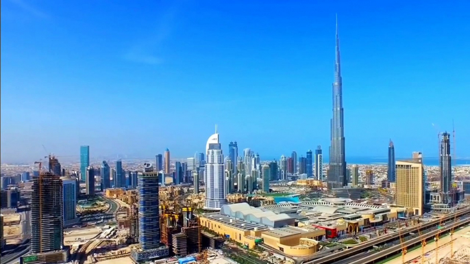 DUBAI, United Arab Emirates In 8K ULTRA HD HDR 60 FPS.