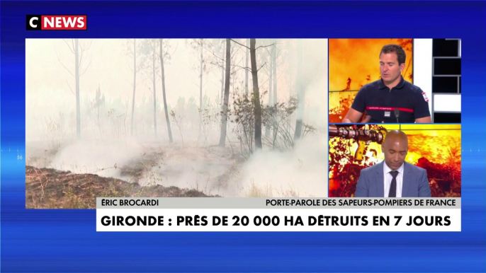 Éric Brocardi sur les pompiers en Gironde : «On ne doit pas sous-estimer les capacités physiques»