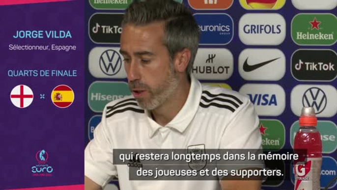 Euro 2022 (F) - Vilda : "Nous pouvons écrire l'histoire"