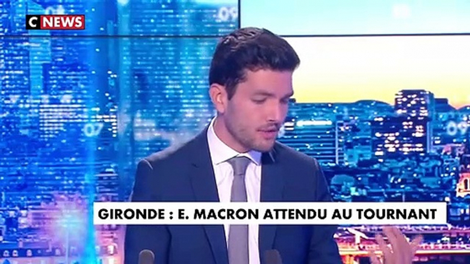 Incendies: Le ministre en charge des Relations avec le Parlement Franck Riester répond aux vives inquiétudes et assure que la flotte française de bombardiers d'eau "n'est pas vieillissante"