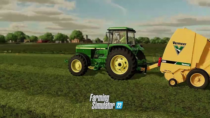 Farming Simulator 22 - Vermeer Pack Reveal Trailer I PS5 & PS4 Games