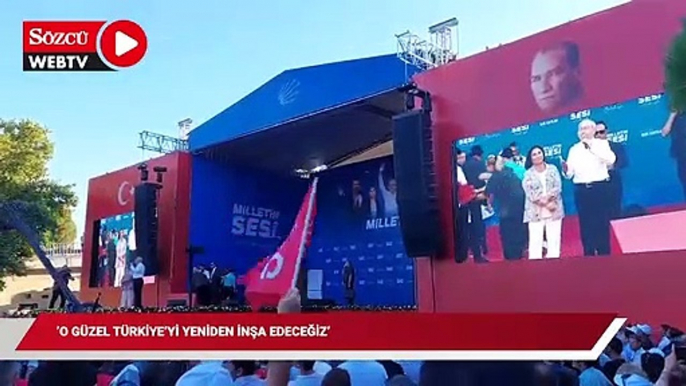 Kılıçdaroğlu: Motorları maviliklere süreceğiz, o güzel Türkiye'yi yeniden inşa edeceğiz