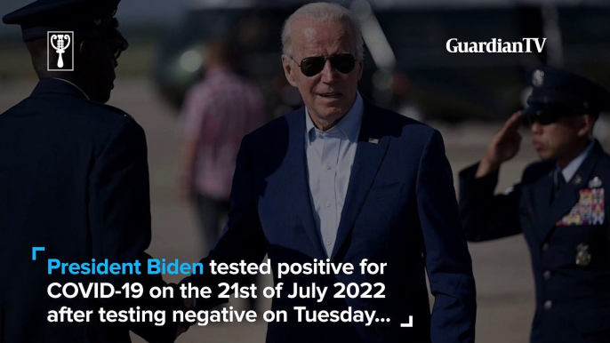 President Joe Biden tested positive for COVID-19 despite full vaccination