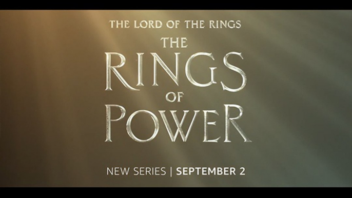 The Lord of the Rings The Rings of Power - Trailer Comic Con